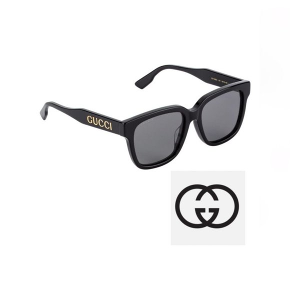 Gucci Black Womens Sunglasses